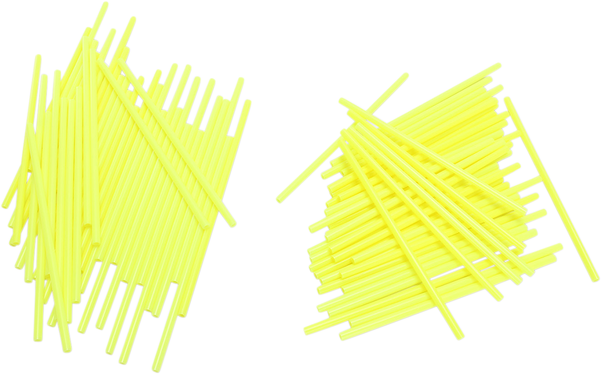 SET FATA - SPATE Protectii spite Colorate 80 buc set YELLOW