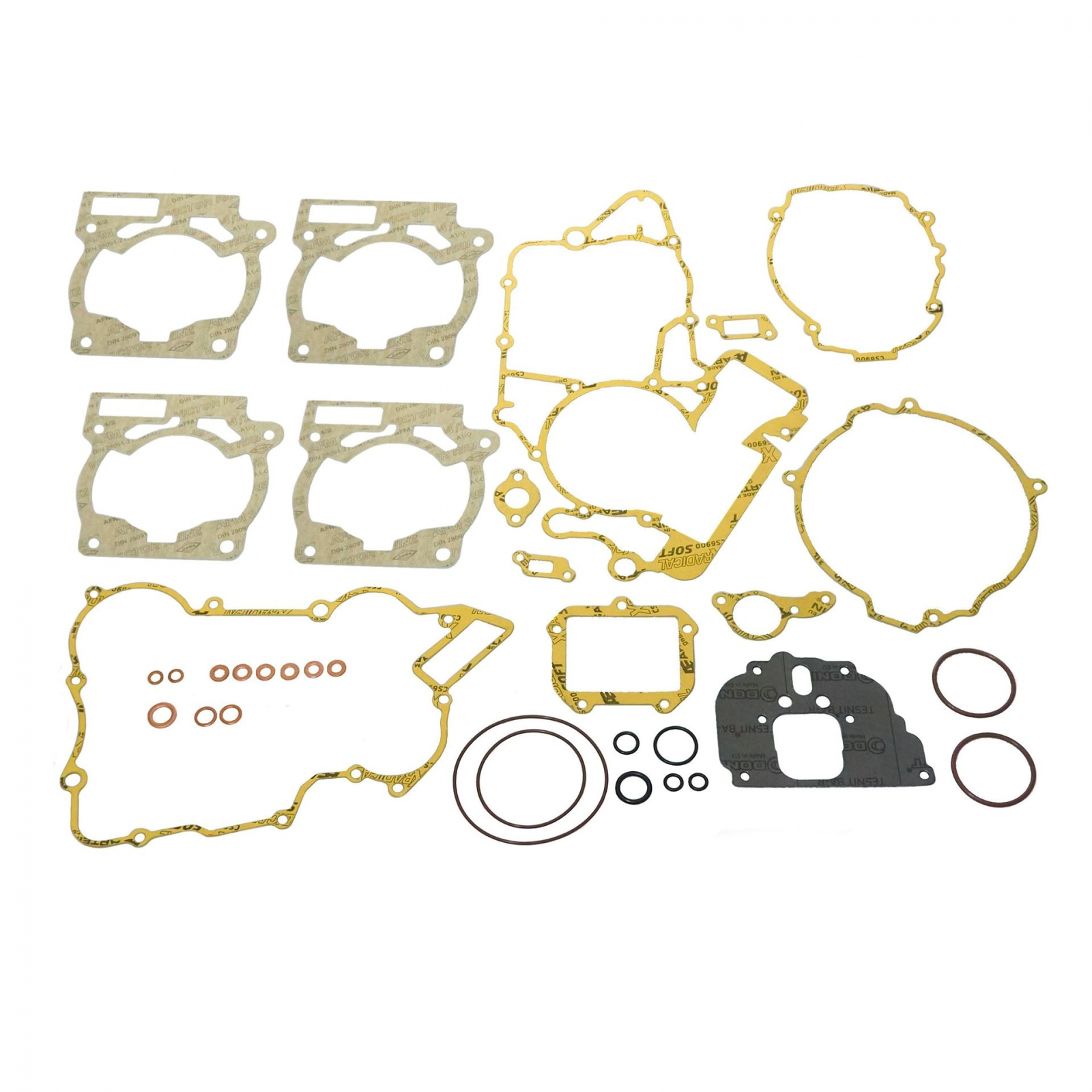 SET GARNITURA MOTOR KTM SX 125 144 08 - 09, SX XC 150 09 - 15, EXC125 06 - 16 XRADICAL
