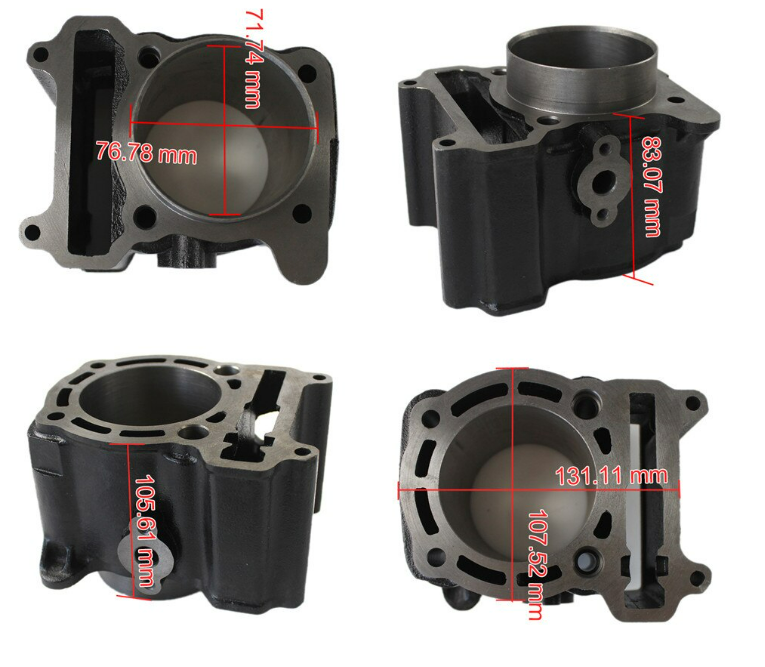 SET MOTOR LINHAI 300cc 72 5mm ORIGINAL