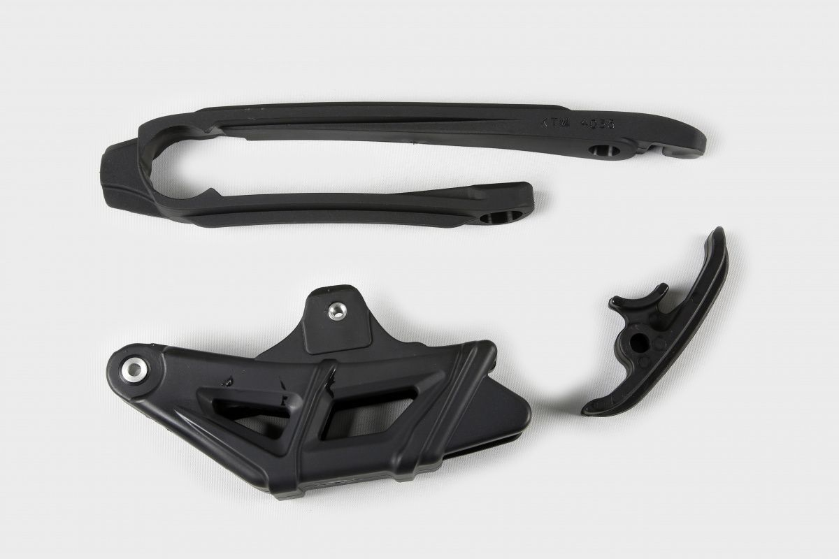 SET PATINE LANT KTM EXC 125 200 250 300, EXC-F 350 450 12-21, EXC-F 500 14-23 NEGRU