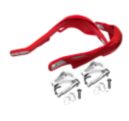 SET PROTECTII MAINI (HANDGUARD) CU INSERTIE ALUMINIU ALBASTRU NEGRU ROSU VERDE ORANGE ROSU
