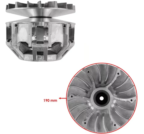 VARIATOR PRIMAR COMPLET CAN-AM OUTLANDER 330 400 450 2006-2025 FARA PINION PORNIRE