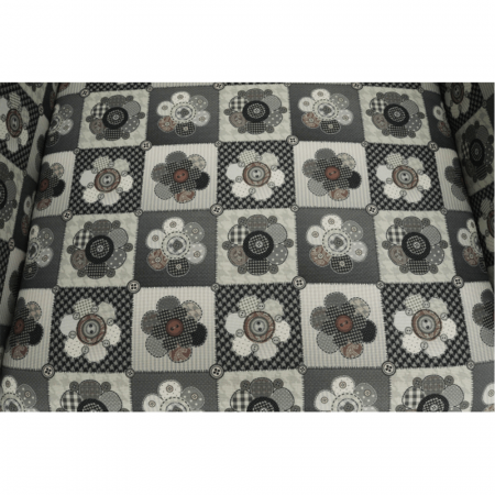 Fotoliu, material textil în stilul patchwork N1, CHARLOT [7]