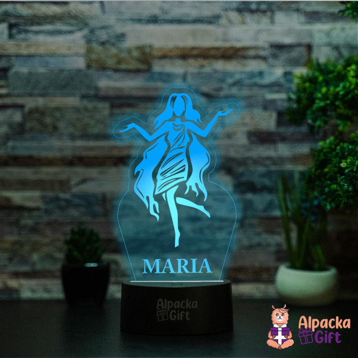 Lampă 3D Zodia - Fecioară [2]