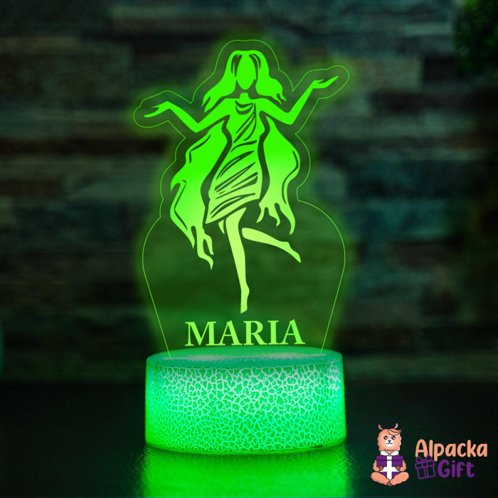 Lampă 3D Zodia - Fecioară [2]