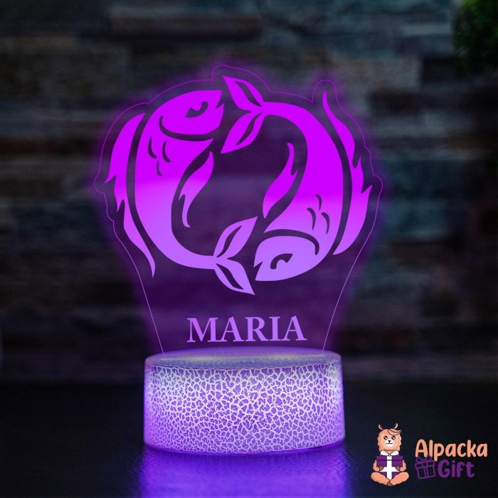 Adaugă un strop de echilibru și armonie în spațiul tău cu Lampa 3D Zodia Balanță de la Alpacka Gift. Perfectă pentru cei născuți sub acest semn zodiacal sau pasionații de astrologie, această lampă reprezintă dorința de pace și echitate a Balanței. Crează un spațiu armonios cu Alpacka Gift [3]