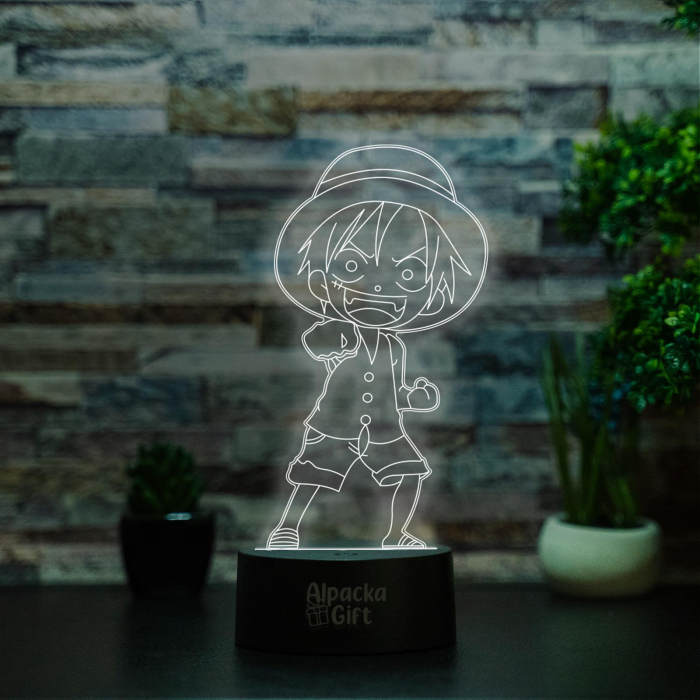 Lampa 3D Luffy [3]