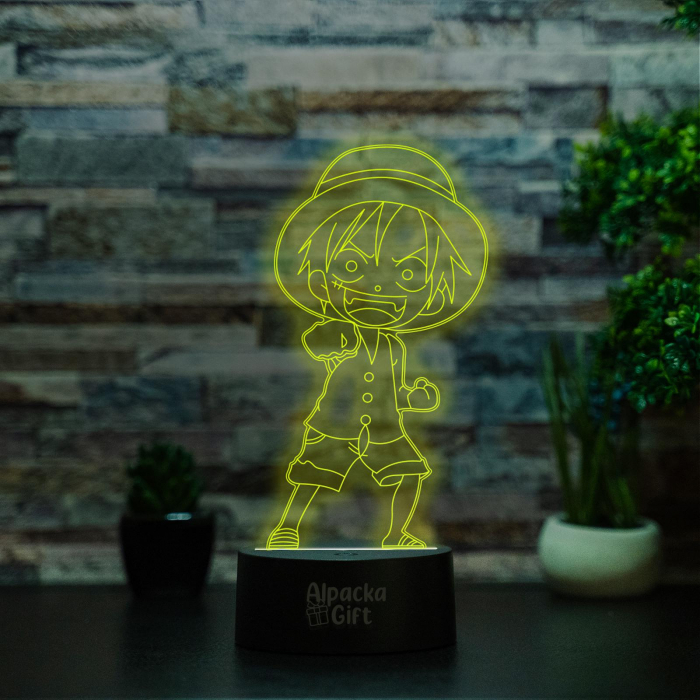 Lampa 3D Luffy [2]