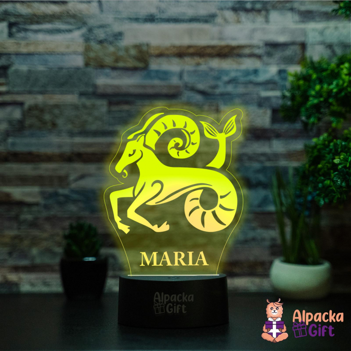 Lampă 3D - Zodia Capricorn [3]