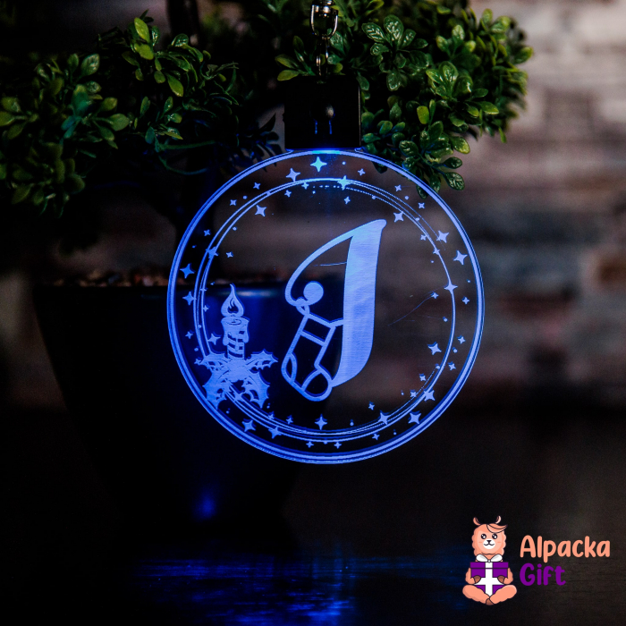 Decoratiune de Craciun LED - Initiala [7]