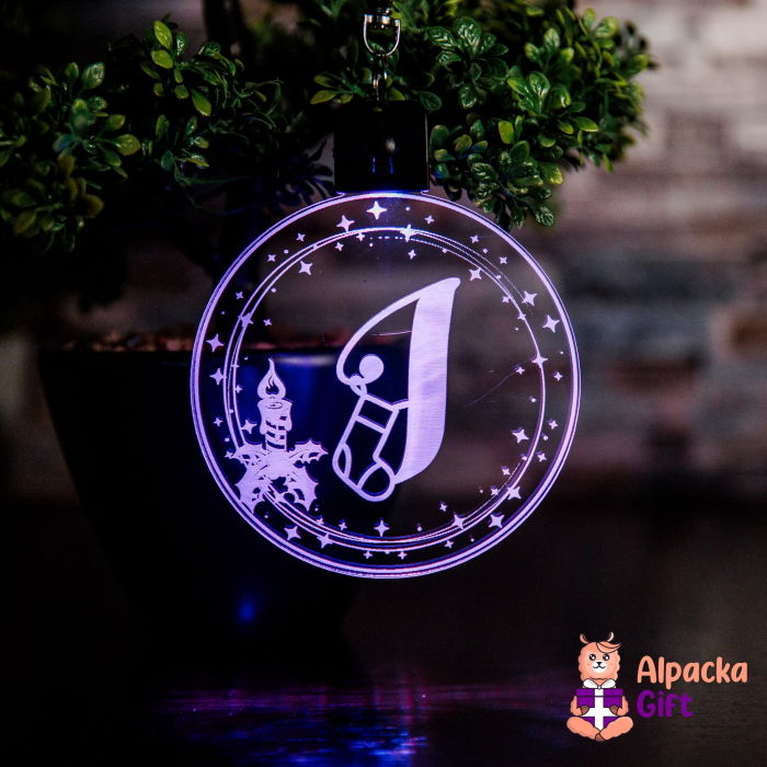 Decoratiune de Craciun LED - Initiala [4]