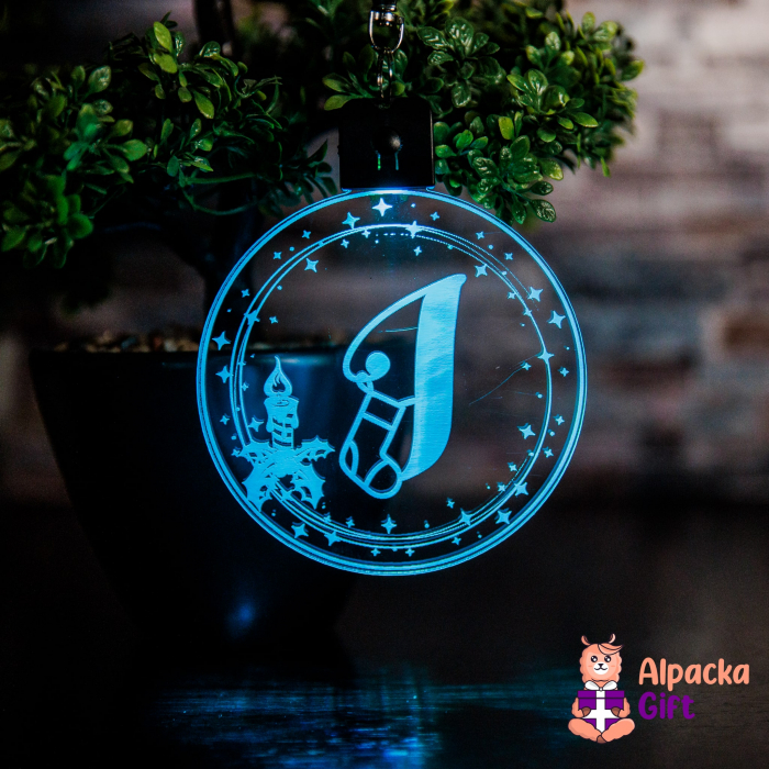 Decoratiune de Craciun LED - Initiala [6]