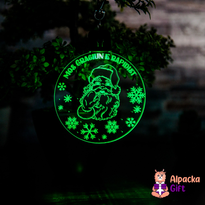 Set 4 Decoratiuni de Craciun LED - Rapid Bucuresti [14]