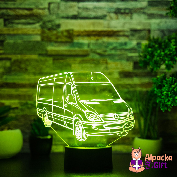 Lampă 3D Mercedes Sprinter 1 [2]