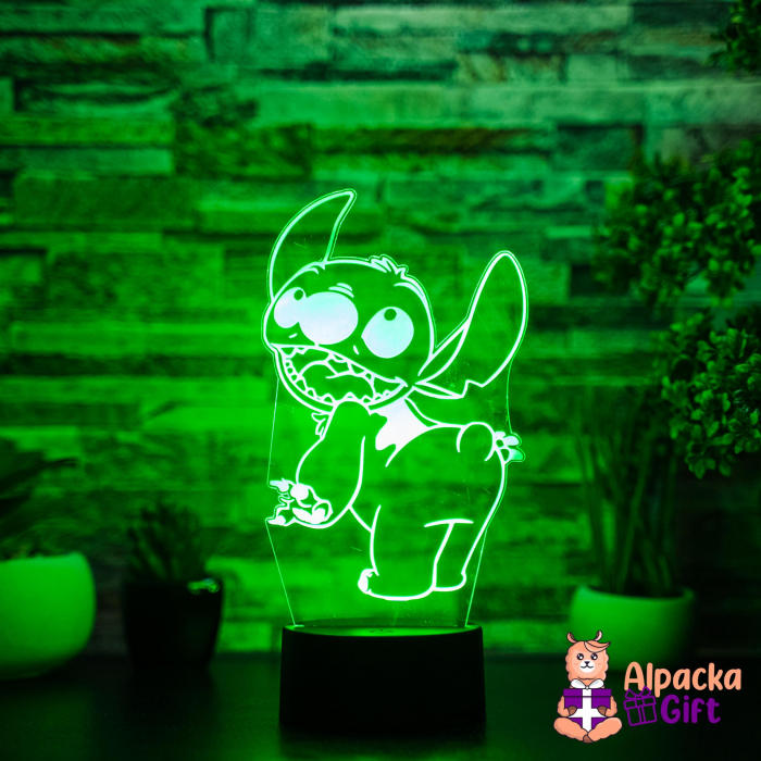 Lampă 3D Stitch [4]