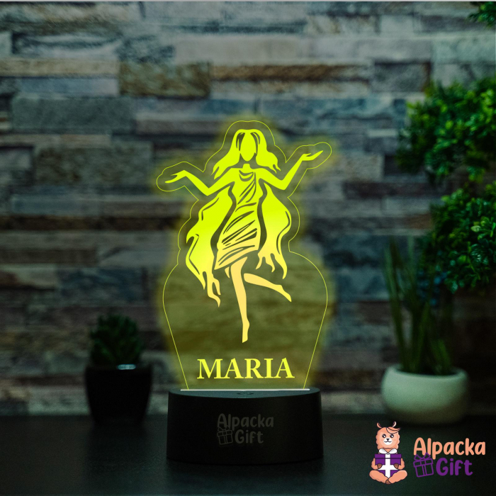 Lampă 3D Zodia - Fecioară [3]