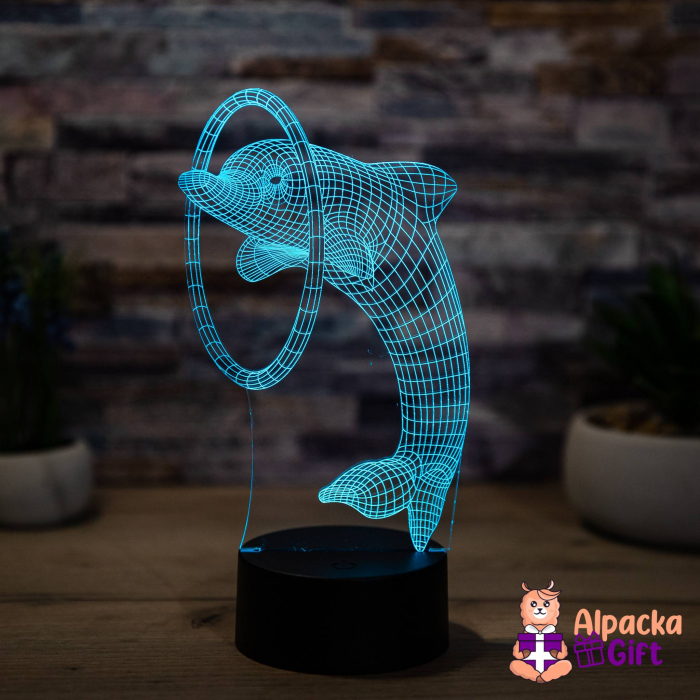 Lampă 3D Delfin [1]
