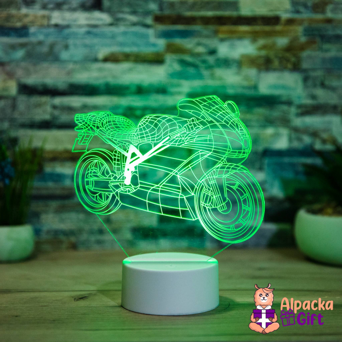 Lampă 3D Motocicletă 1 [1]