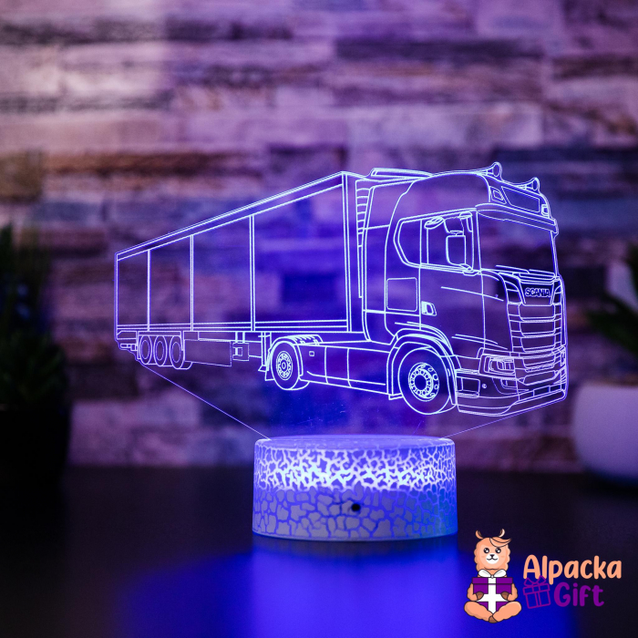 Lampă 3D Scania - Tir [2]