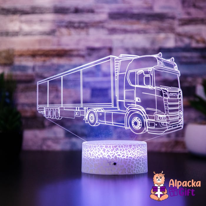 Lampă 3D Scania - Tir [3]
