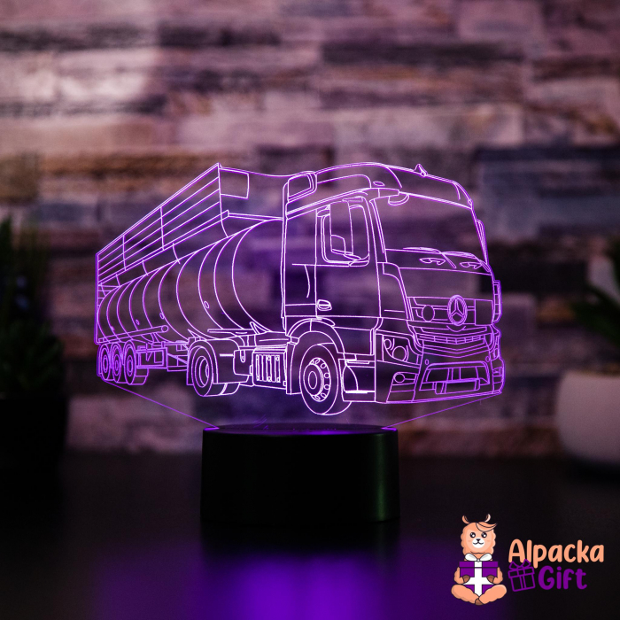 Lampă 3D Mercedes - Cisternă [3]