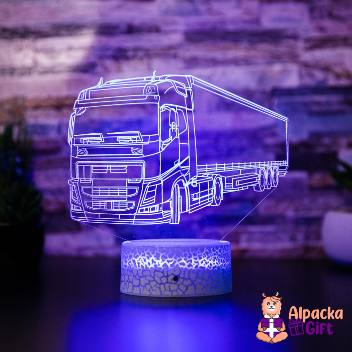 Lampă 3D Volvo - Camion [2]
