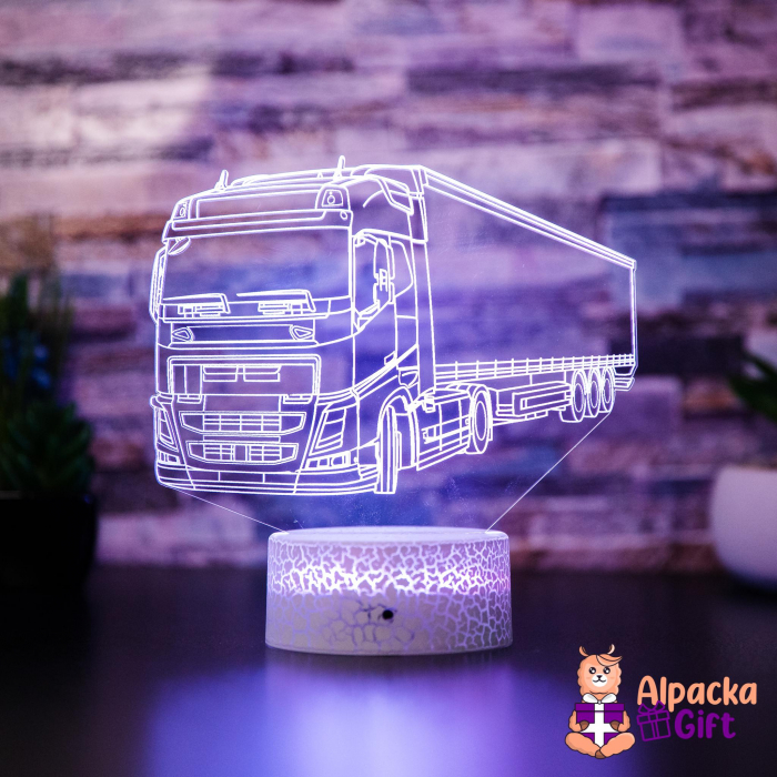 Lampă 3D Volvo - Camion [3]