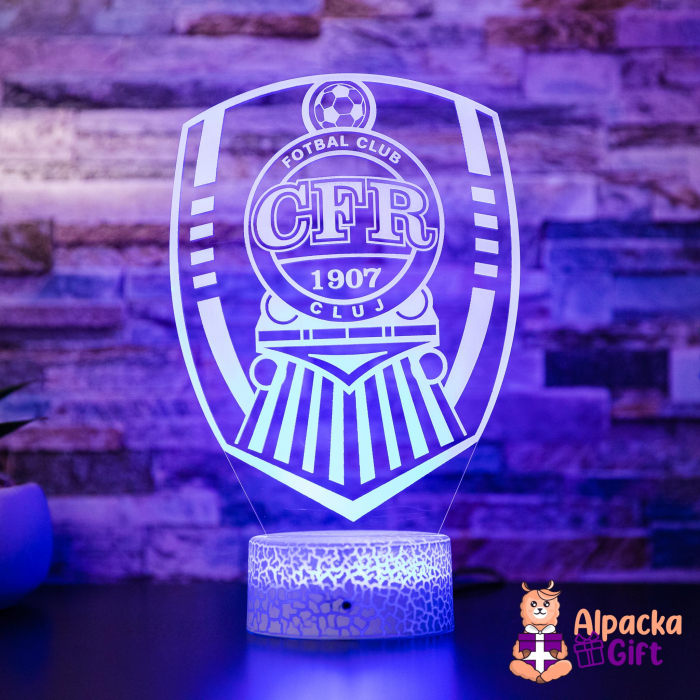 Lampă 3D CFR Cluj [3]