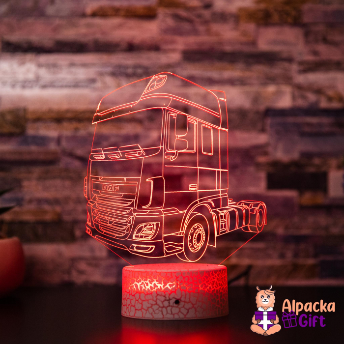 Lampă 3D DAF - Cap Tractor [3]