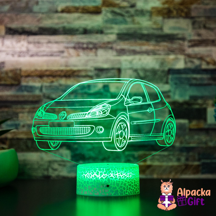 Lampă 3D Renault Clio [2]