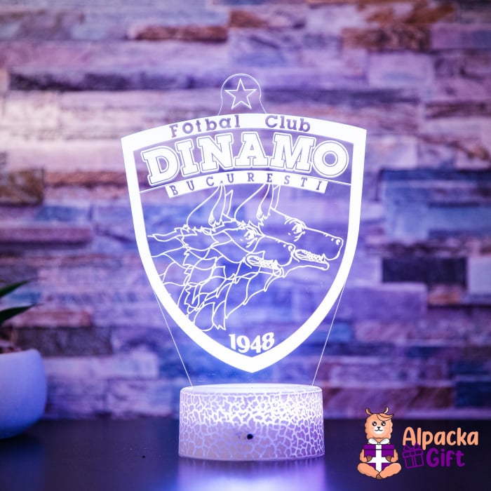 Lampă 3D Dinamo București [2]