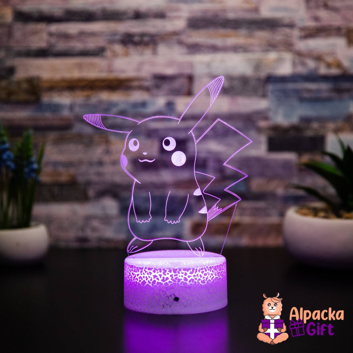 Lampă 3D Pikachu [3]