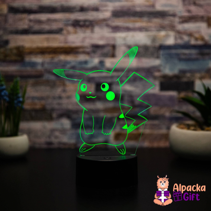 Lampă 3D Pikachu [3]