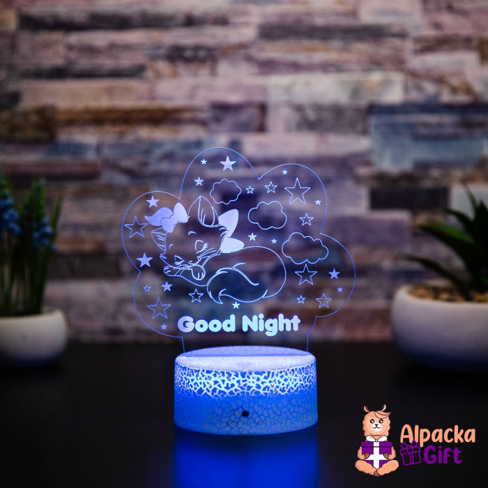 Lampă 3D Good Night [2]