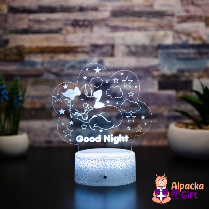 Lampă 3D Good Night [3]