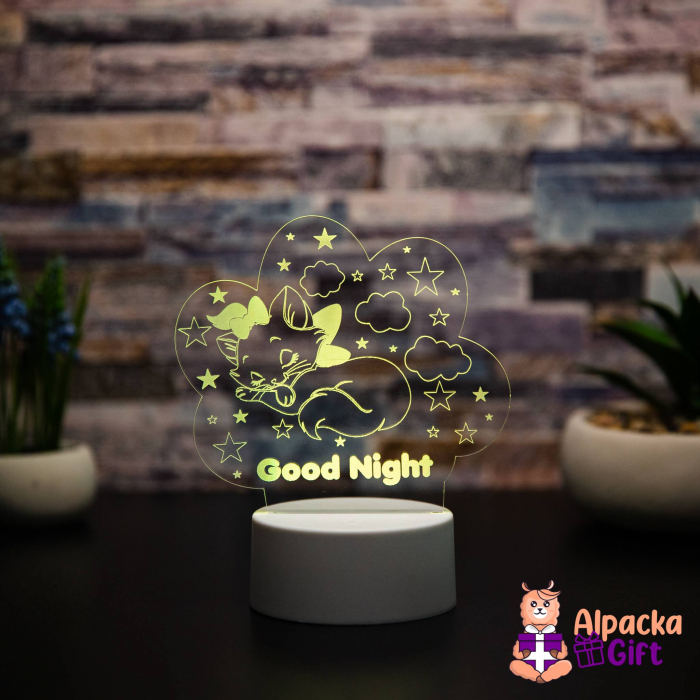 Lampă 3D Good Night [2]