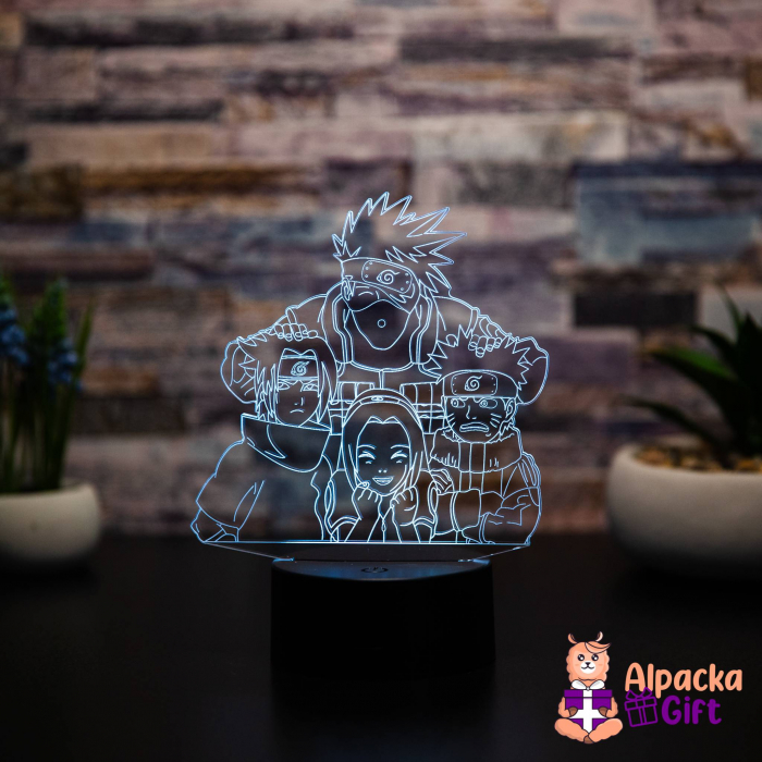 Lampă 3D - Naruto 1 [2]