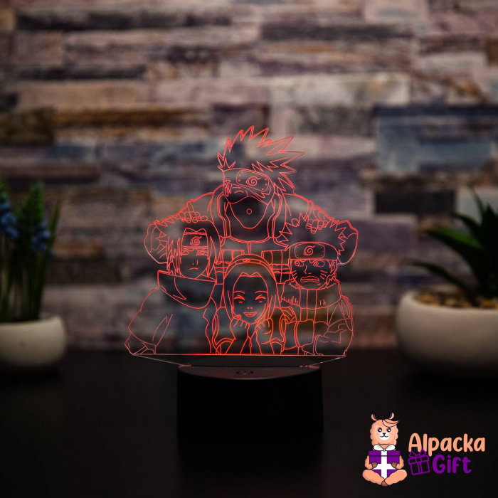 Lampă 3D - Naruto 1 [3]