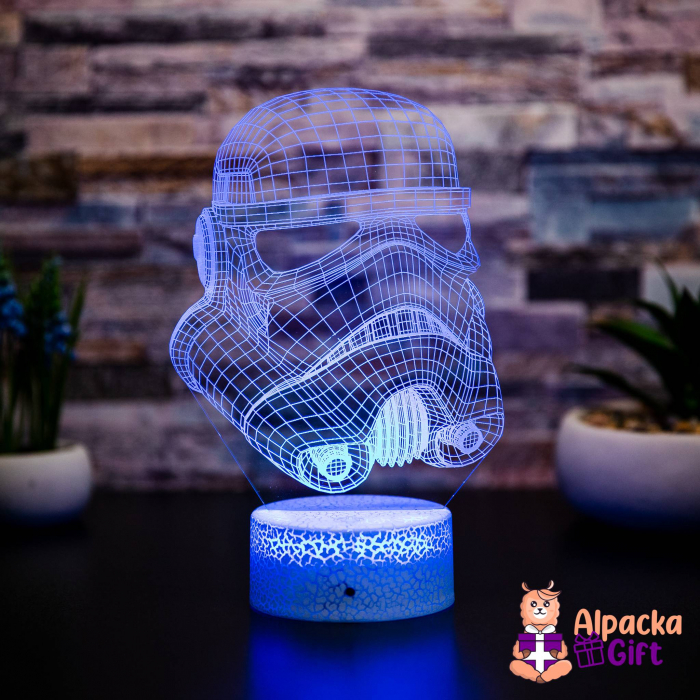 Lampă 3D Trooper [2]