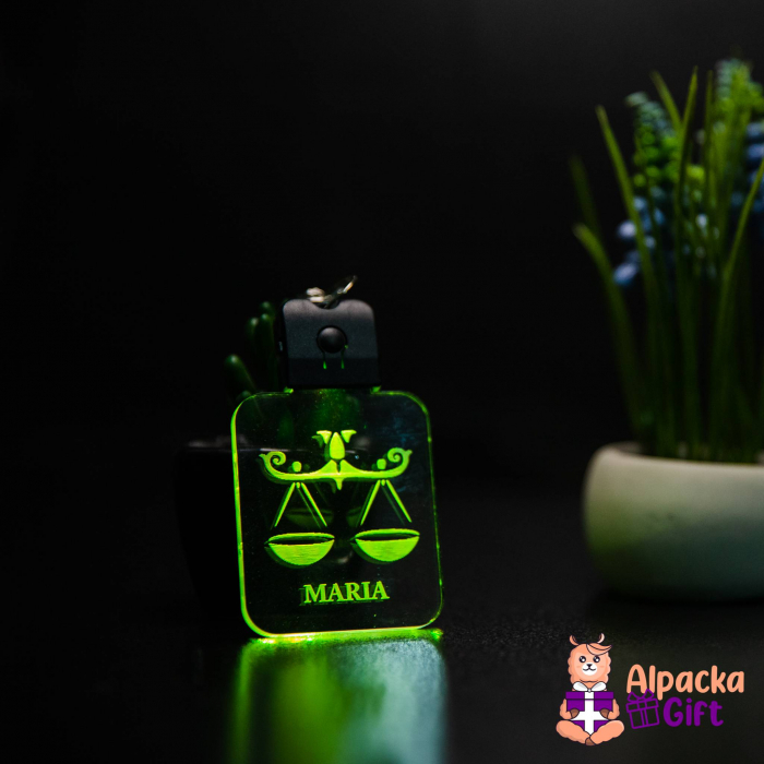 Breloc LED Zodia Balanță [4]