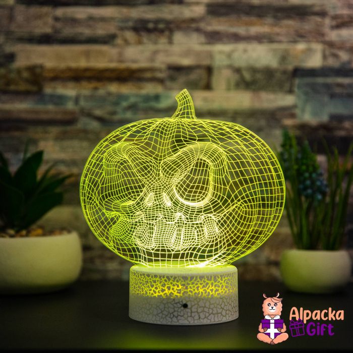 Lampa 3D Dovleac Halloween 1 [4]