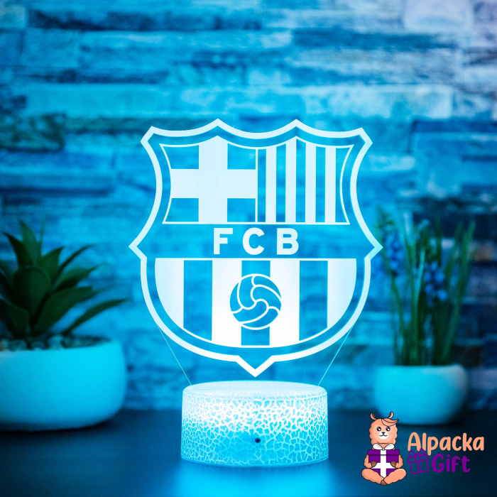 Lampa 3D FC Barcelona [4]