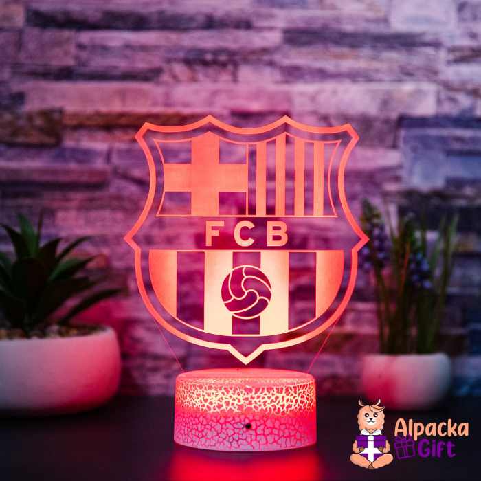 Lampa 3D FC Barcelona [5]
