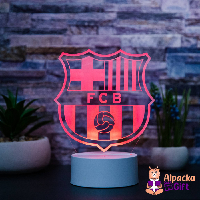 Lampa 3D FC Barcelona [1]