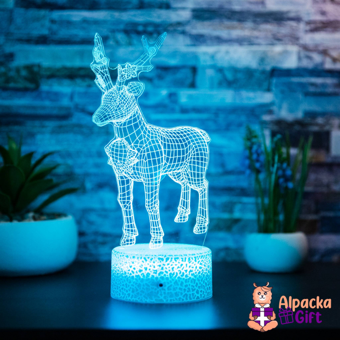Lampă 3D Ren [2]