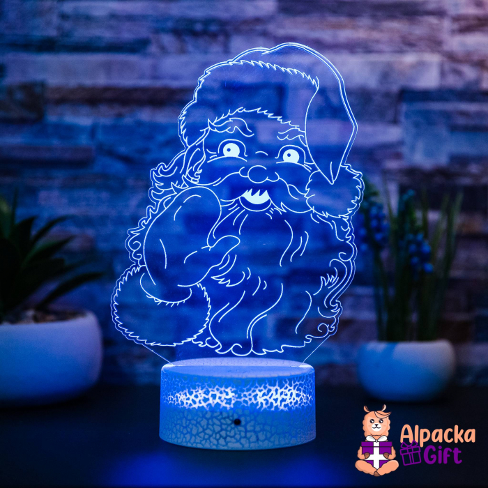 Lampa 3D Moș Crăciun 2 [2]