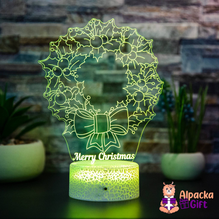 Lampa 3D Cunună [2]