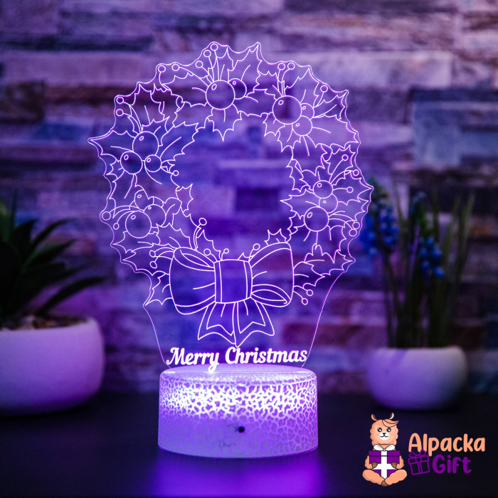 Lampa 3D Cunună [3]
