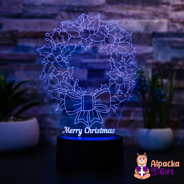 Lampa 3D Cunună [3]