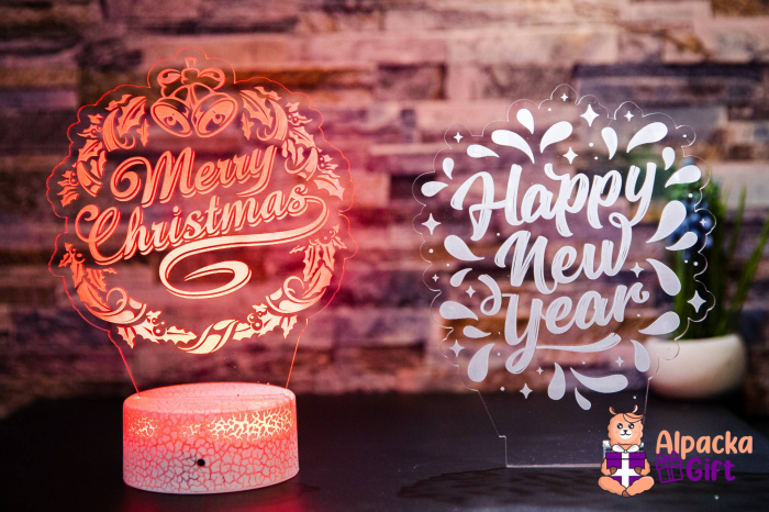 2 IN 1 - Merry Christmas + Happy New Year [2]